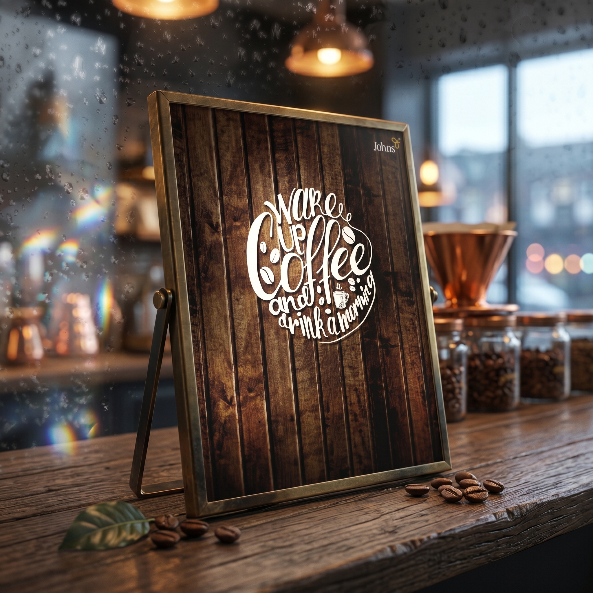 Table Menu Board