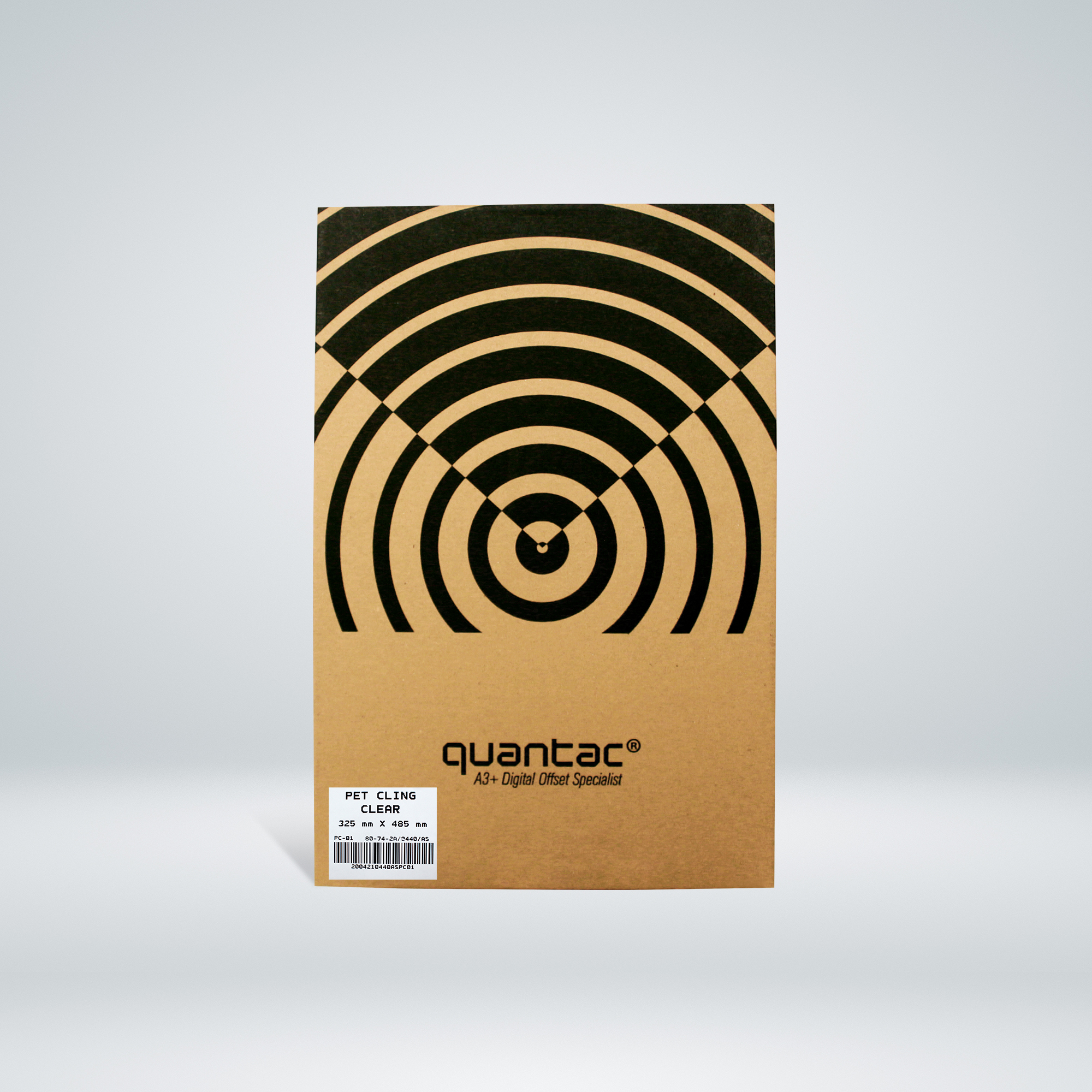 A3+ Sticker QUANTAC® PET Cling Transparent
