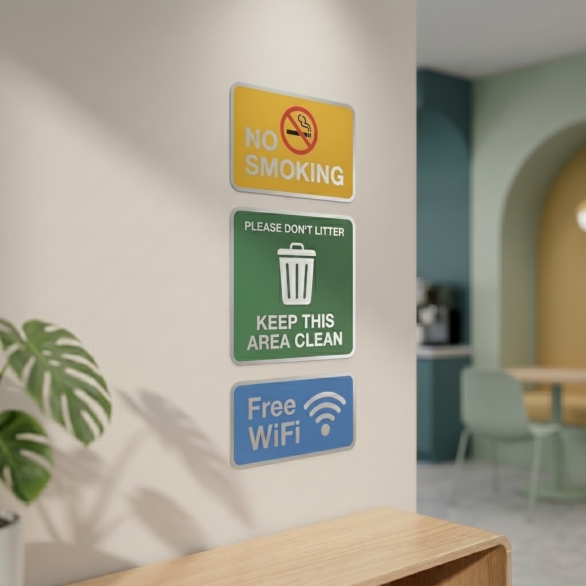 Signage Tembok